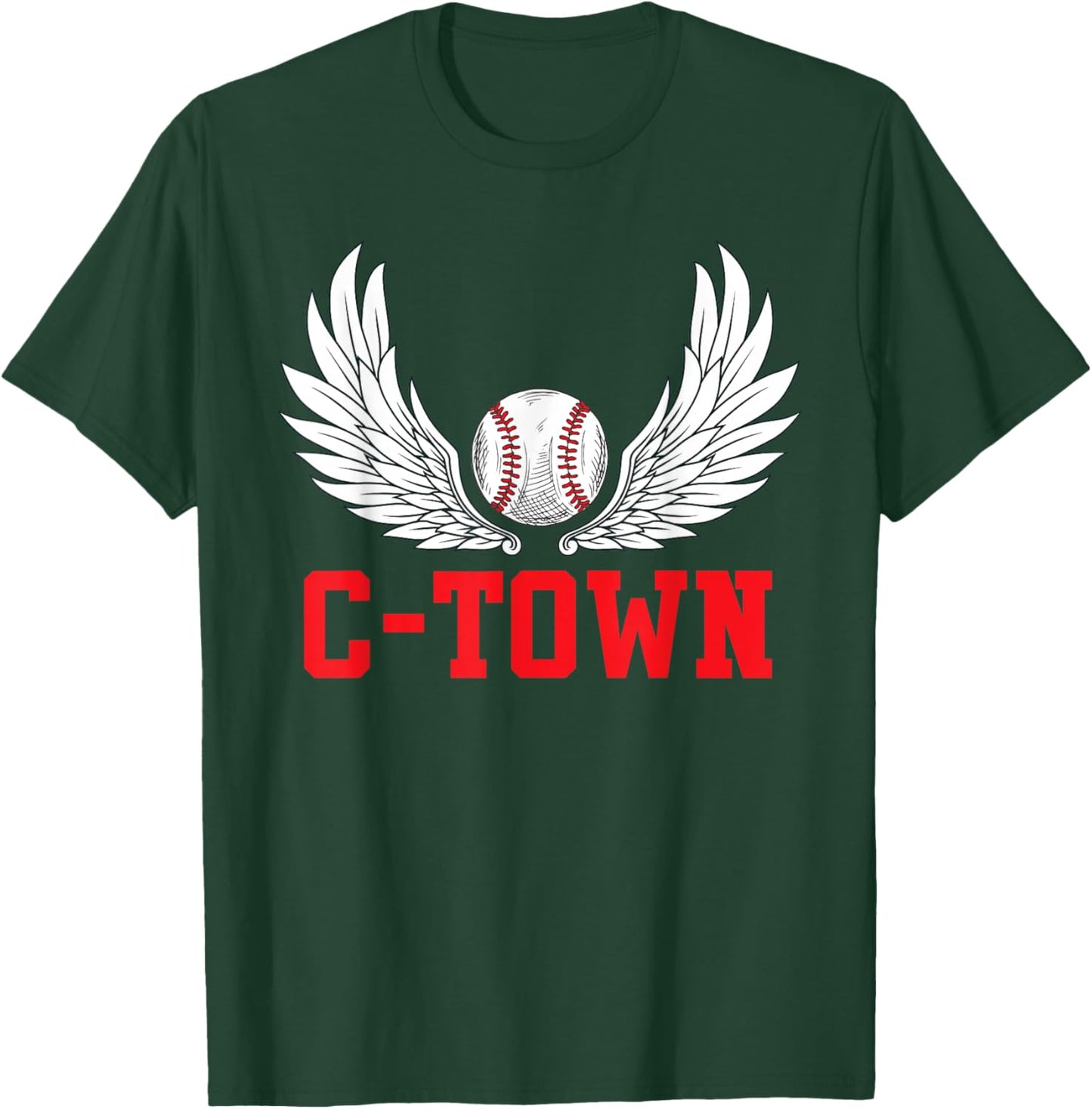 C-Town Cleveland Baseball Fans T-Shirt - T-Shirt | Forest