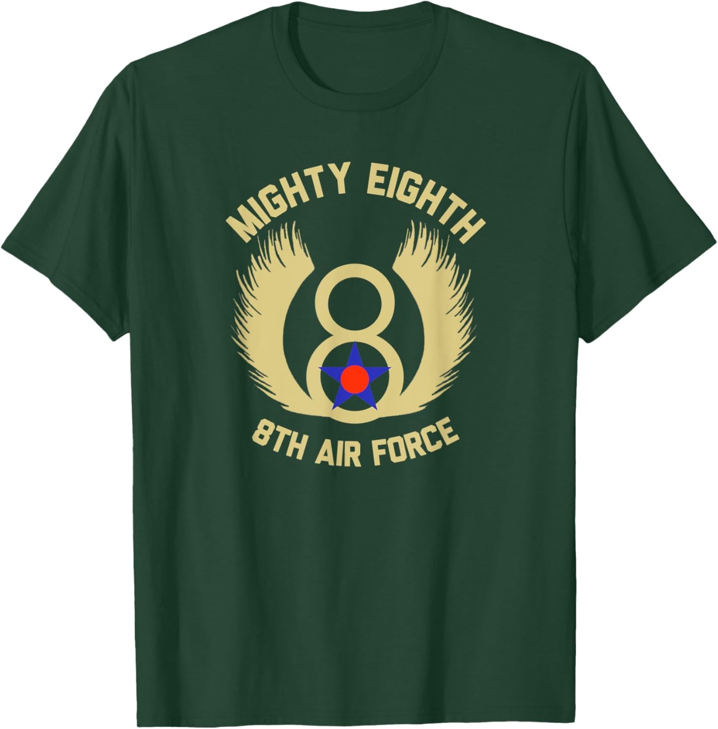Mighty 8th Eighth Air Force Bomber Group T-Shirt - T-Shirt | Forest