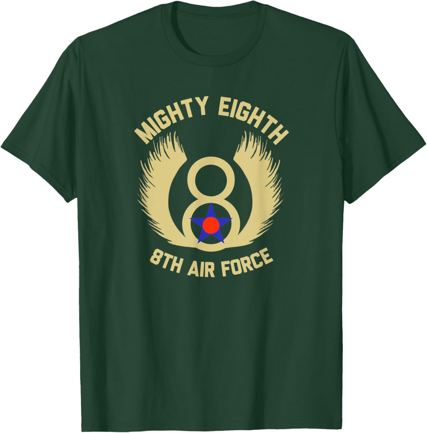 Mighty 8th Eighth Air Force Bomber Group T-Shirt - T-Shirt | Forest