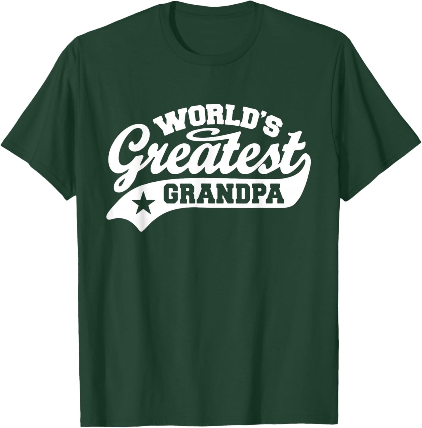 World's Greatest Grandpa Shirt Funny Father's Day T-Shirt - T-Shirt | Forest
