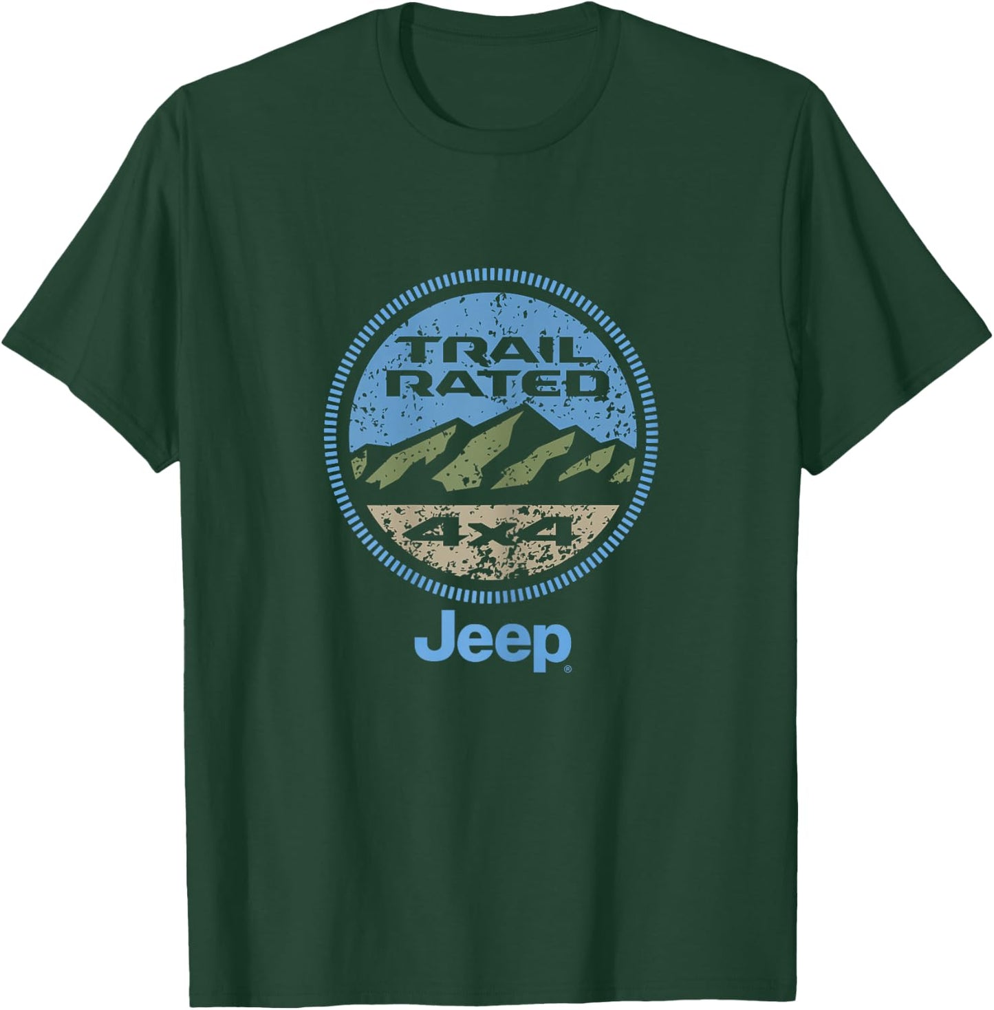 Jeep Trail Rated T-Shirt - T-Shirt | Forest