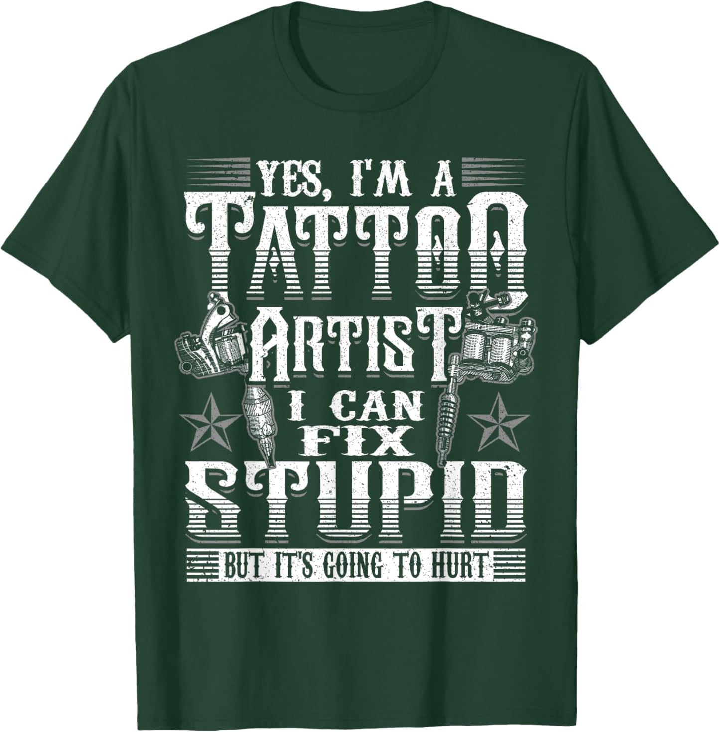 Tattoo Artist Tattooist Tattoos T-Shirt - T-Shirt | Forest