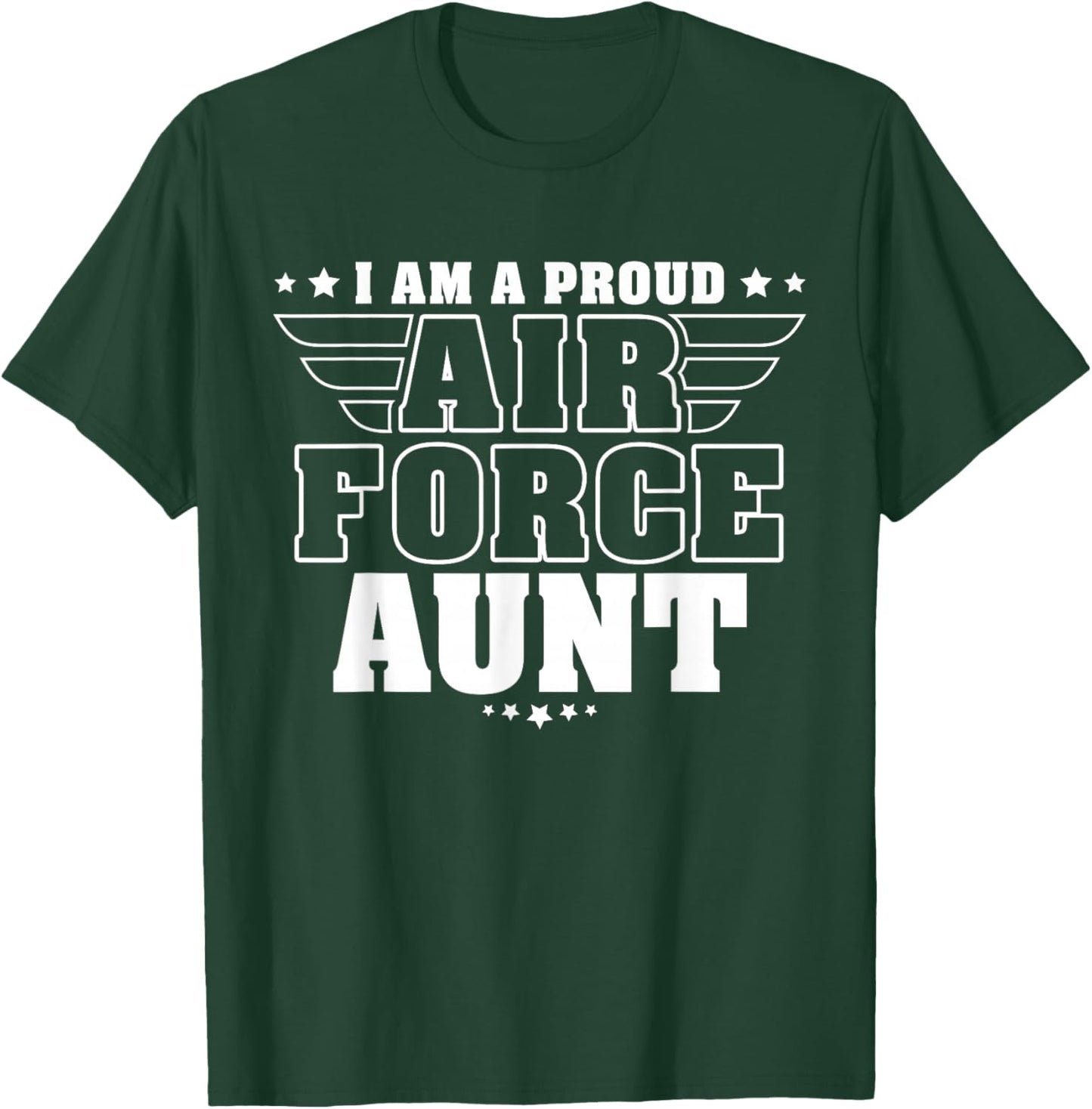 Ich Bin Eine Stolze Tante Einer Luftwaffe Soldiers [German Language] T-Shirt - T-Shirt | Forest