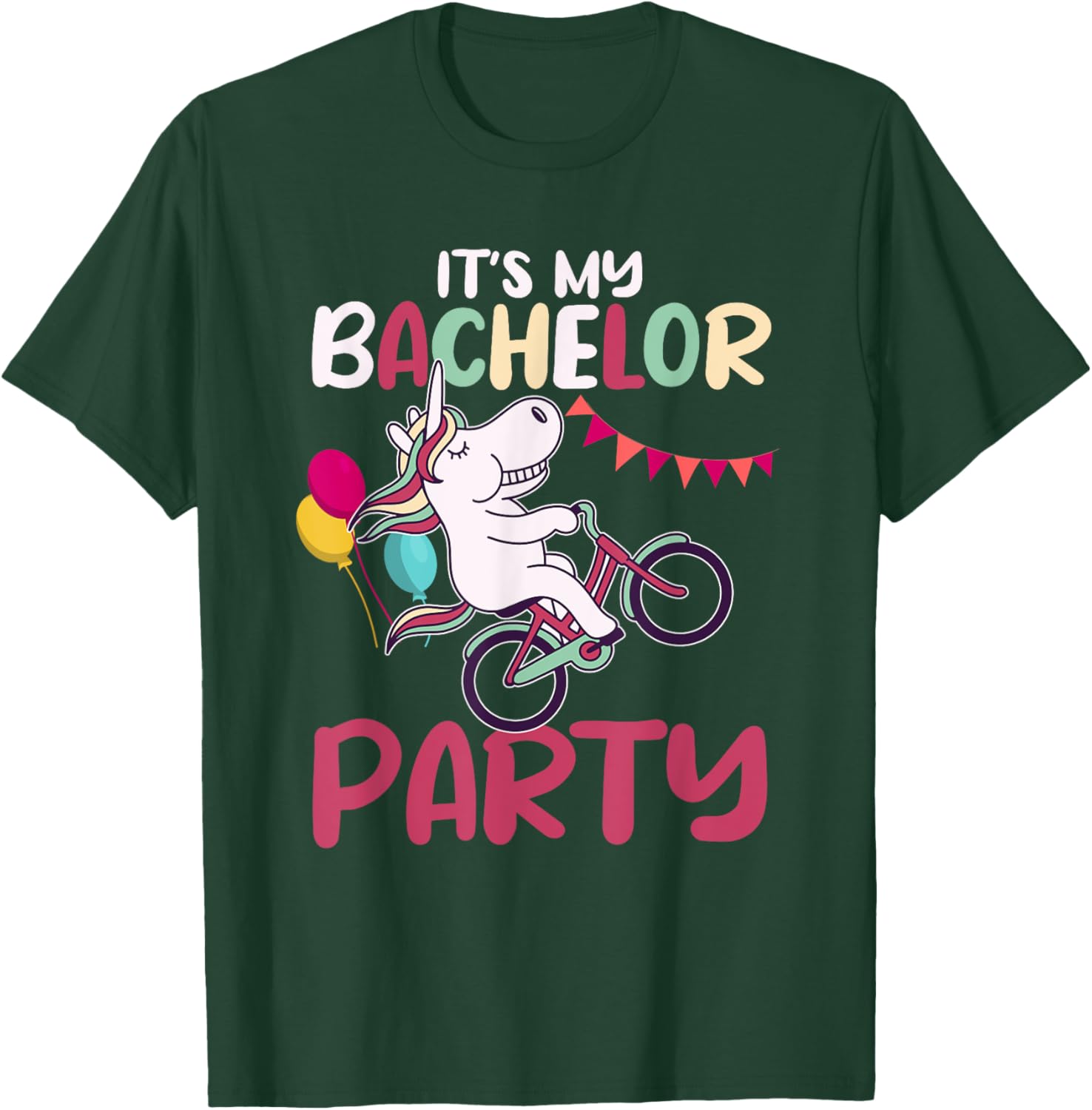 It's My Bachelor Party For Groom Naughty Funny Men T-Shirt - T-Shirt | Forest