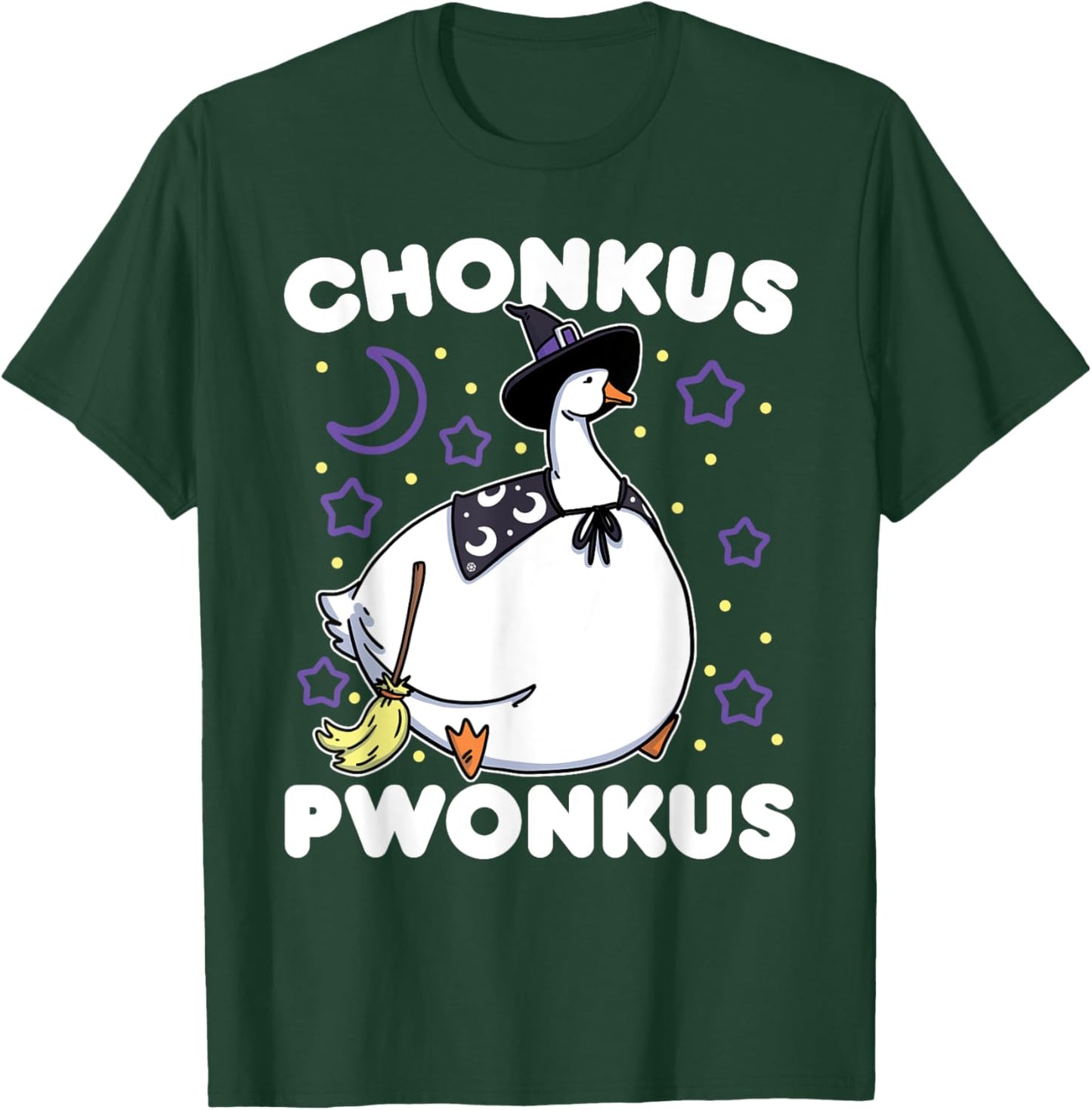 Honkus Ponkus Halloween Goose Meme Parody Chonkus Pwonkus T-Shirt - T-Shirt | Forest