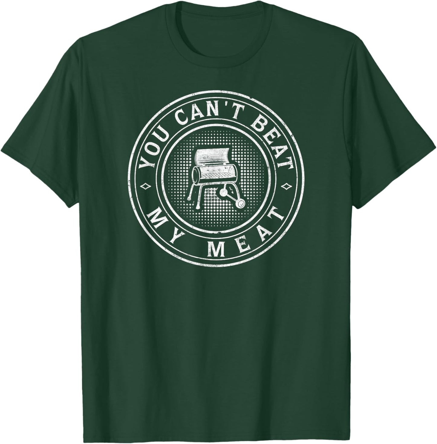 Funny BBQ Pit Reverse Flow Smoker Accessory Grill T-Shirt - T-Shirt | Forest