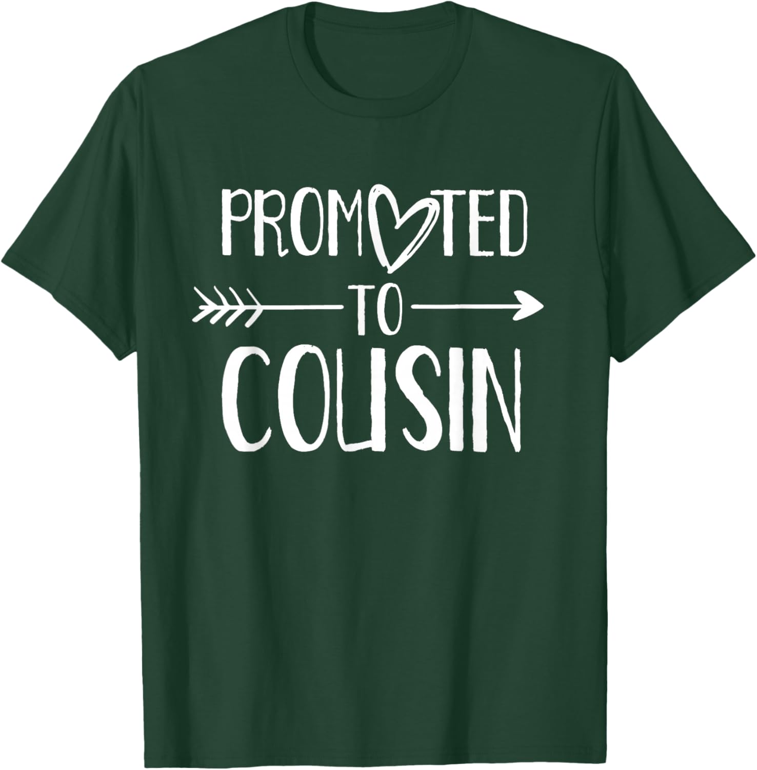Promoted To Cousin Announcement Cousins T-Shirt - T-Shirt | Forest