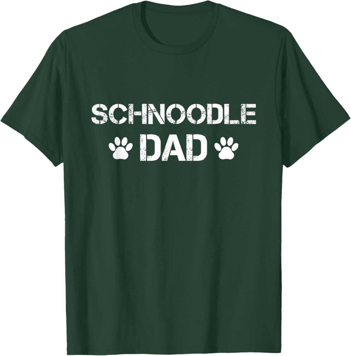 Schnoodle Dad Schnoodle Dog T-Shirt - T-Shirt | Forest