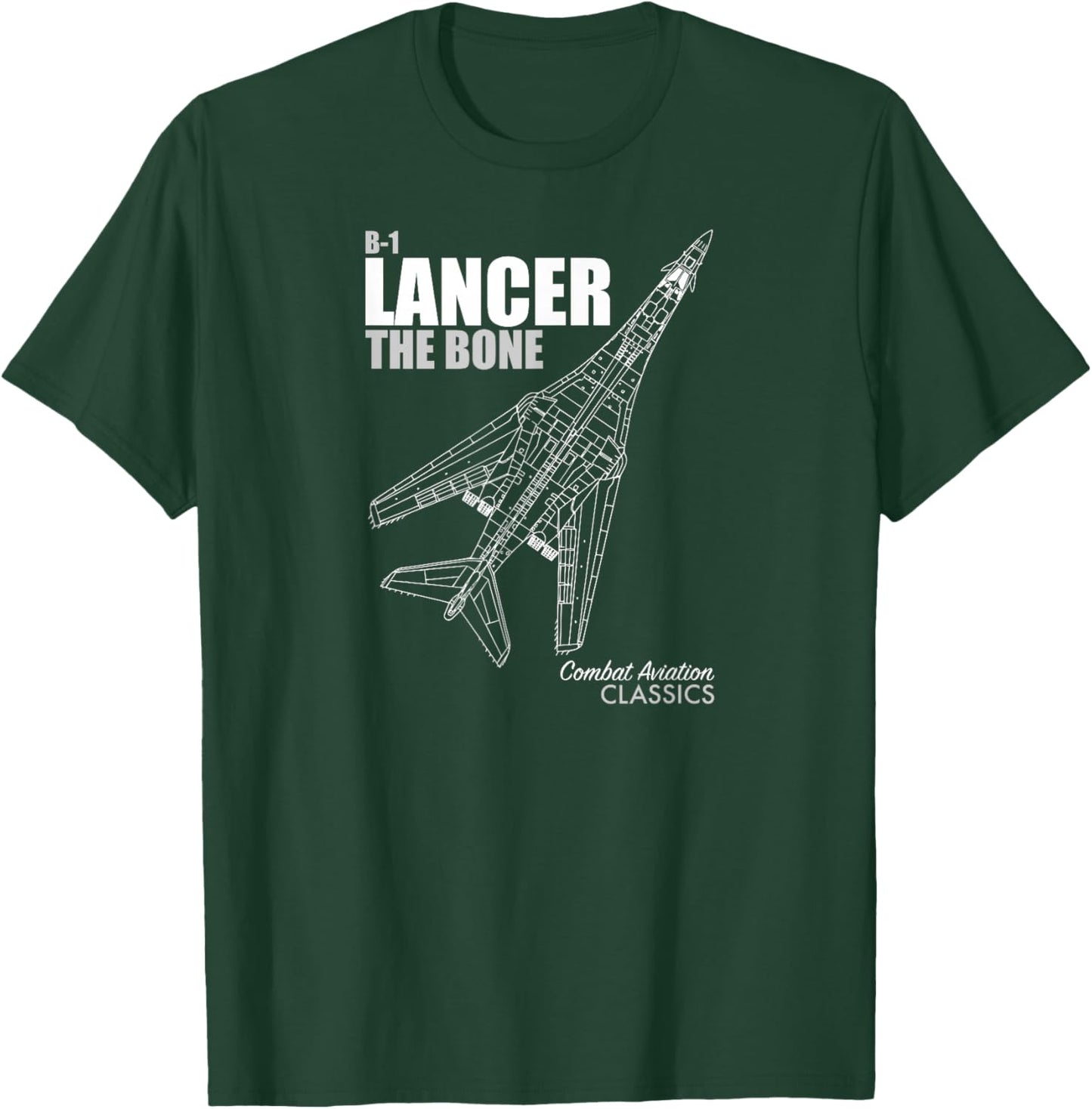 B-1 Lancer T-Shirt - T-Shirt | Forest