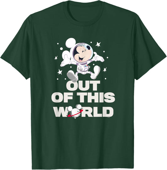 Disney Astronaut Mickey Mouse Out of This World T-Shirt - T-Shirt | Forest