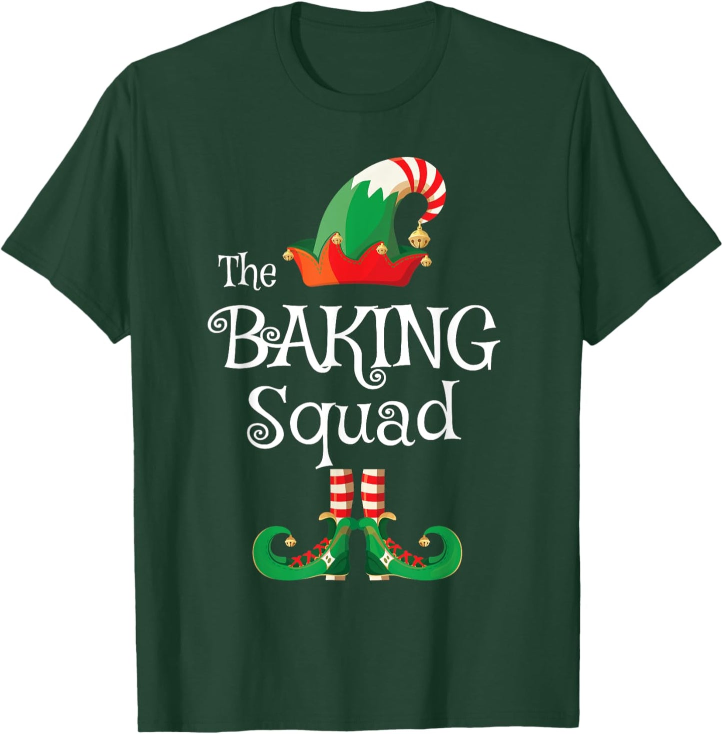 Baking Squad Shirt Funny Family Matching Christmas T-Shirt - T-Shirt | Forest