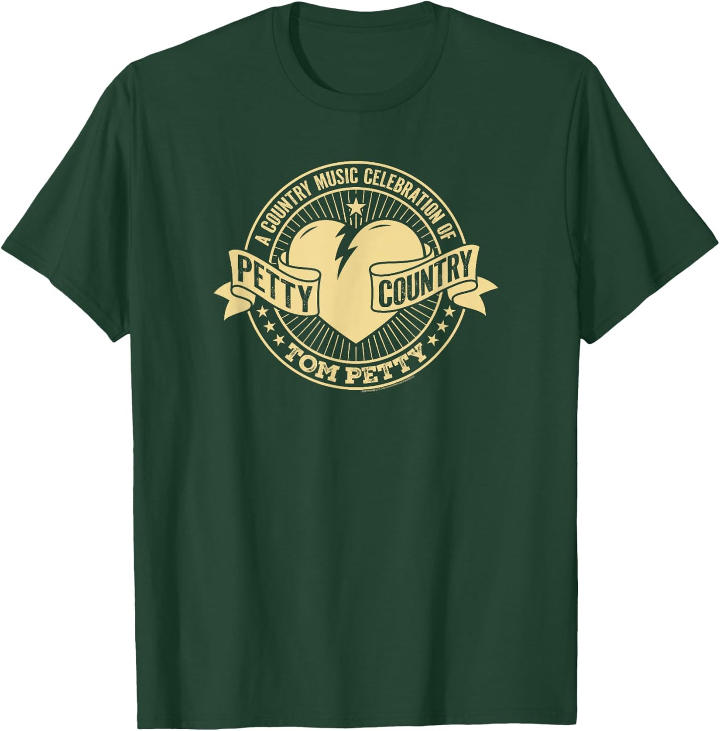 Tom Petty Country Tan Logo T-Shirt - T-Shirt | Forest
