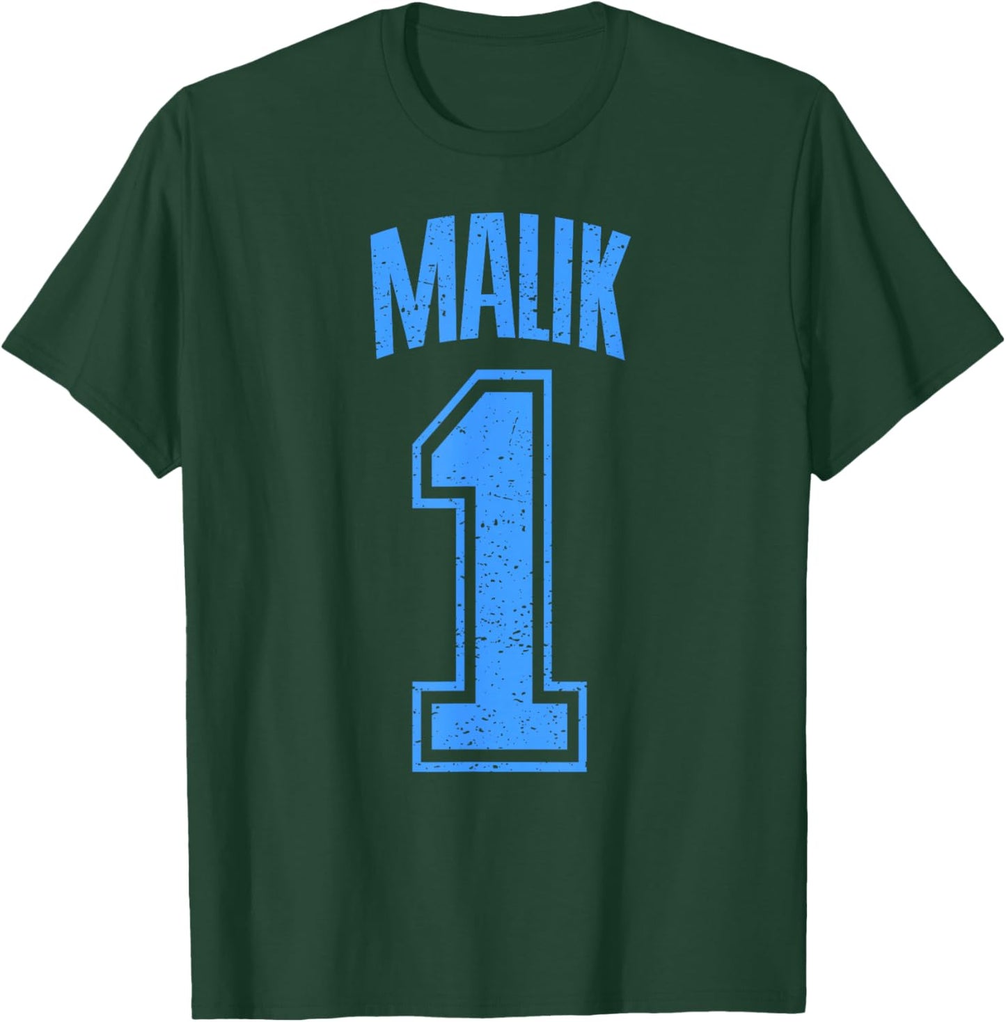 Malik Supporter Number 1 Greatest Fan T-Shirt - T-Shirt | Forest