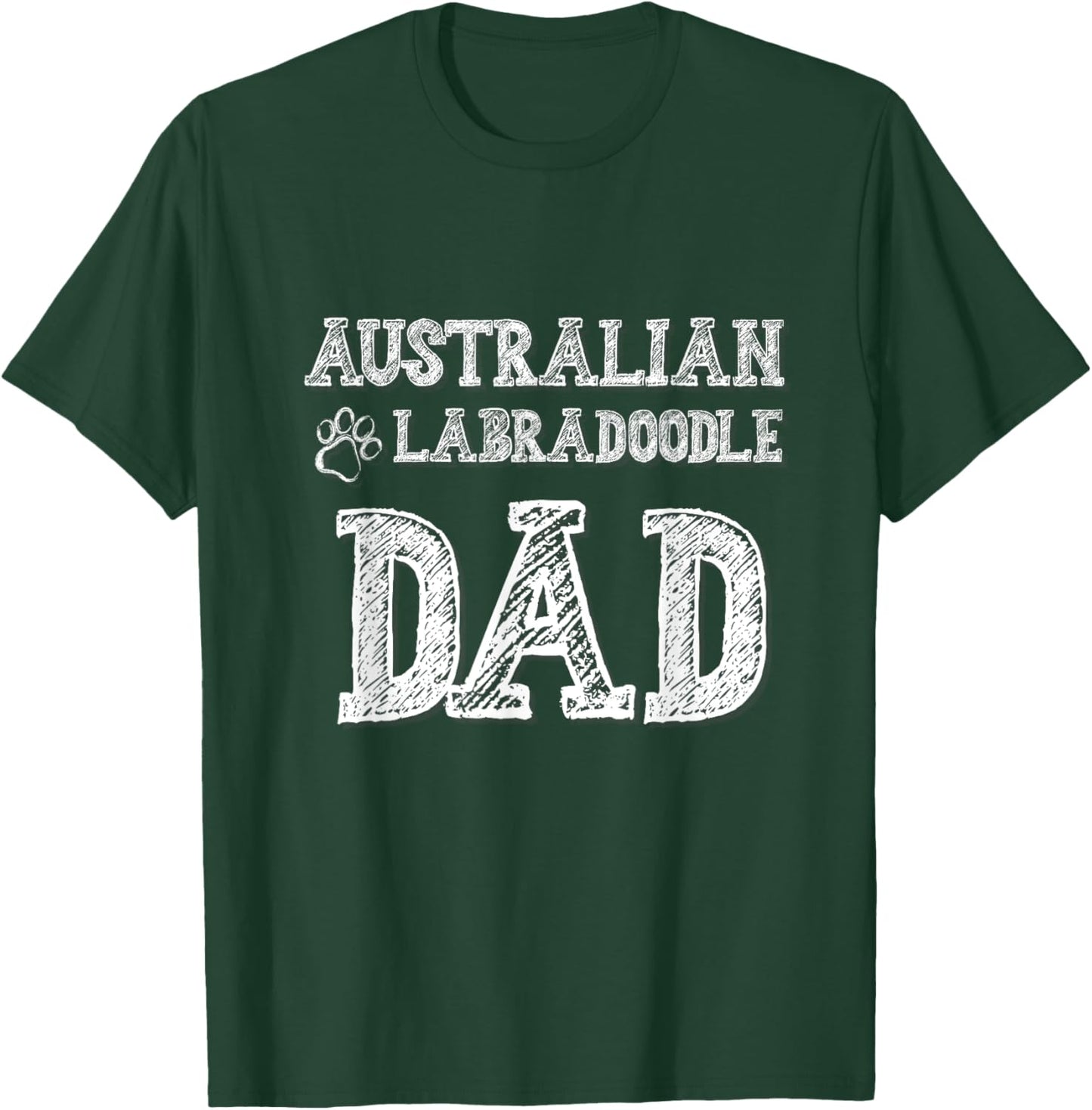 Australian Labradoodle Dad T-Shirt - T-Shirt | Forest