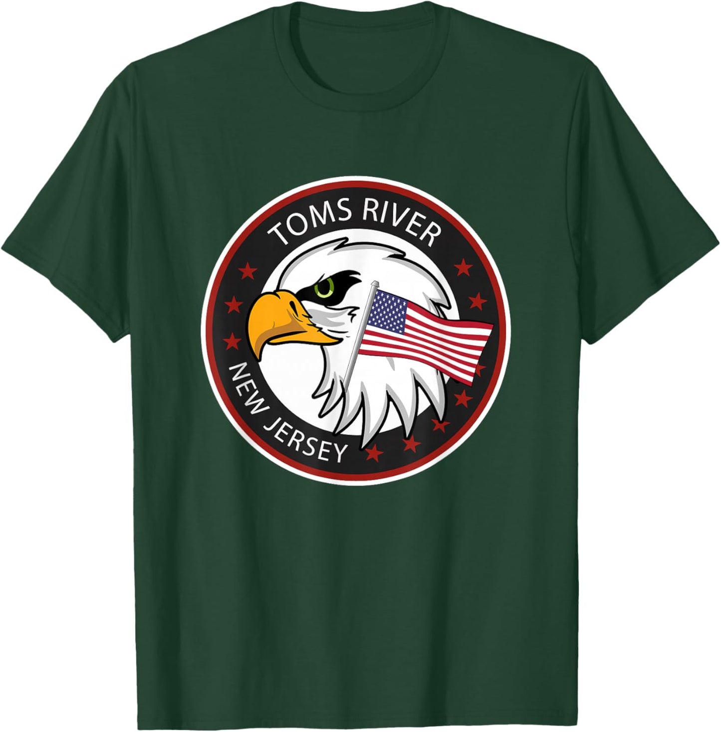 Toms River NJ New Jersey T-Shirt - T-Shirt | Forest