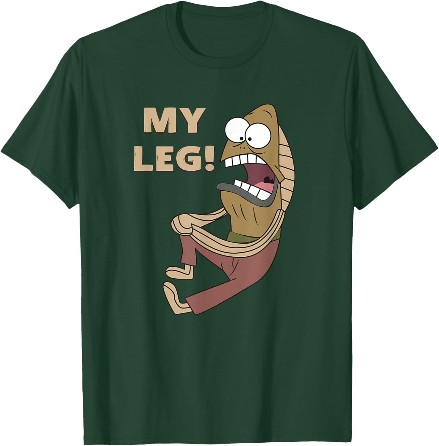 Mademark x SpongeBob SquarePants - Fred the Fish - My Leg! T-Shirt - T-Shirt | Forest