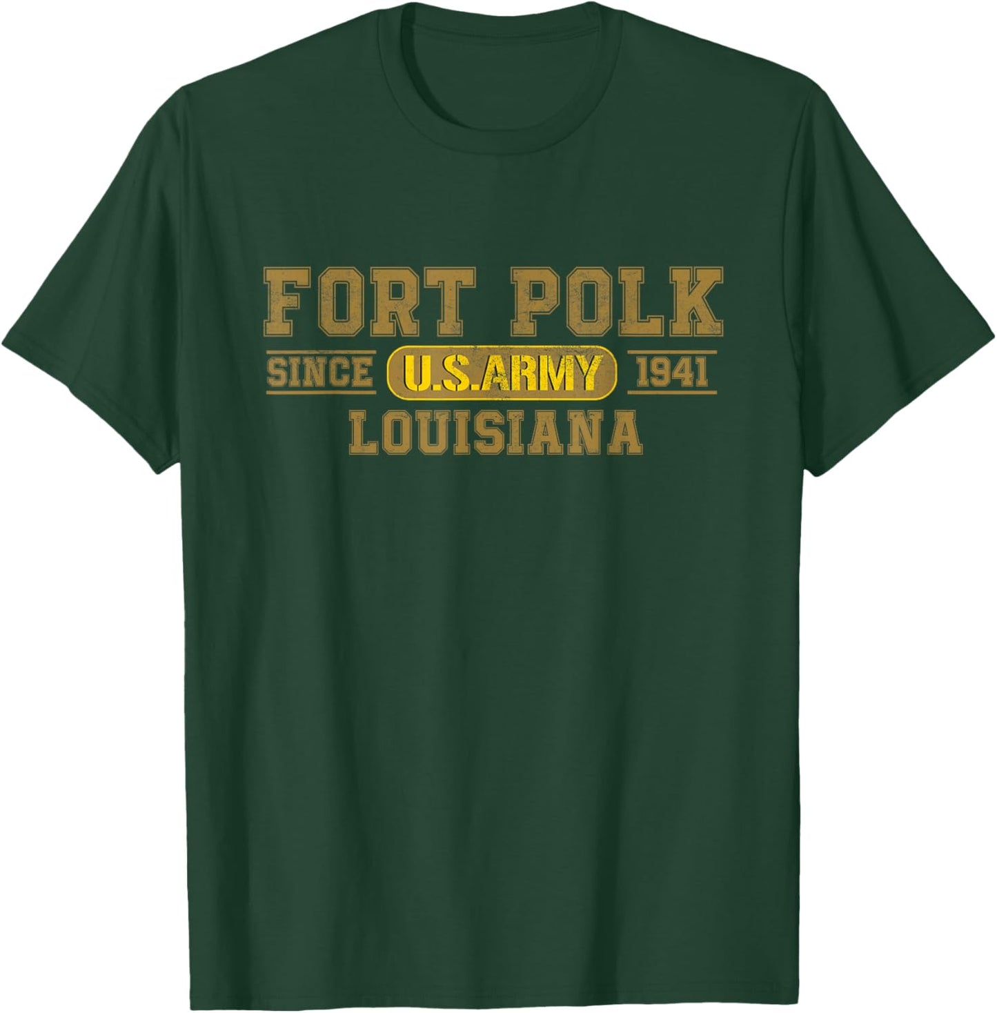 Fort Polk Louisiana T-Shirt - T-Shirt | Forest