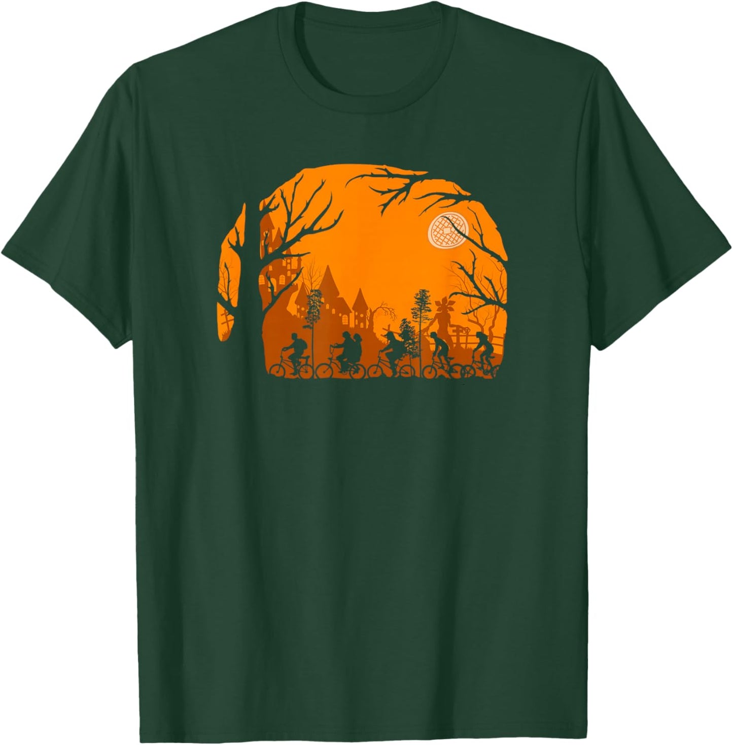 Stranger Things Halloween Hawkins Dungeons & Dragons Party T-Shirt - T-Shirt | Forest