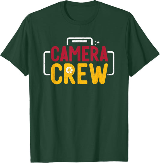Film Production Camera Crew Cinematographer Filmmaker T-Shirt - T-Shirt | Forest
