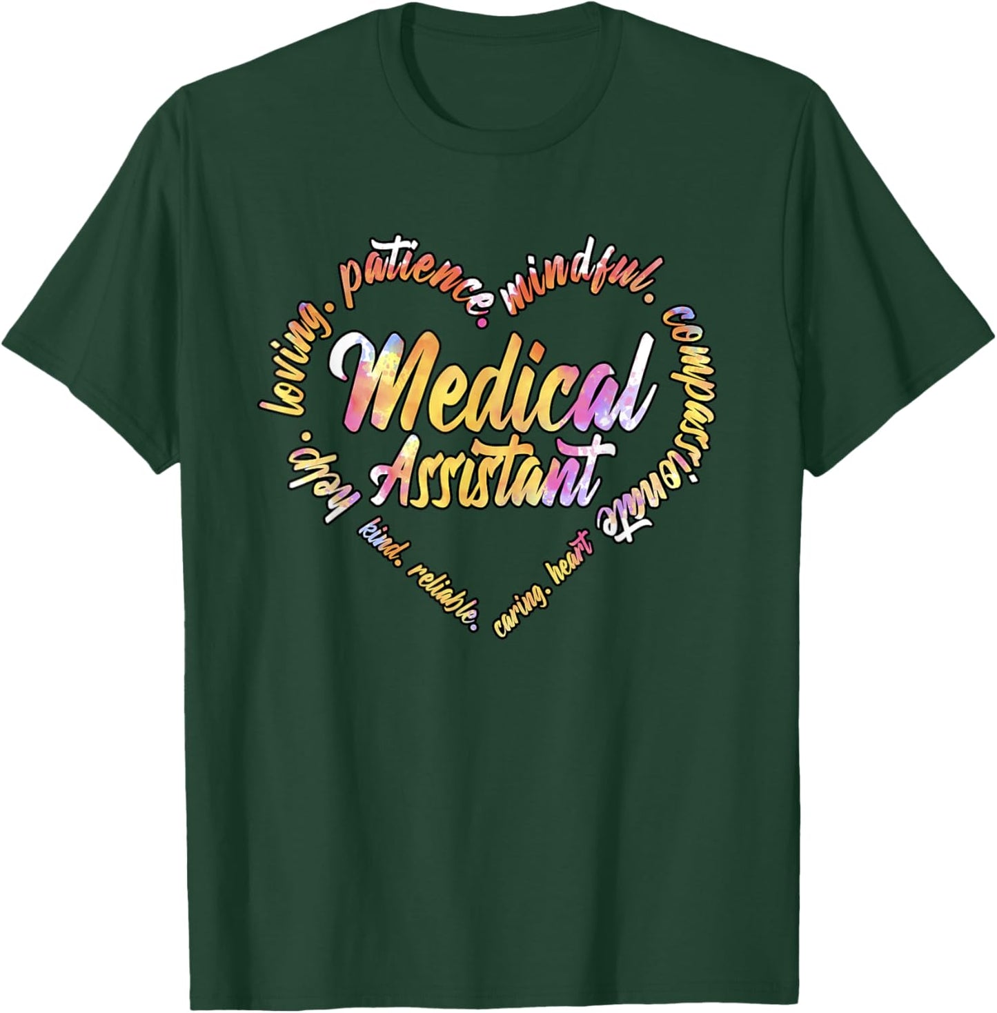 Funny Medical Assistant Medicine School Student Dr Nurse T-Shirt - T-Shirt | Forest