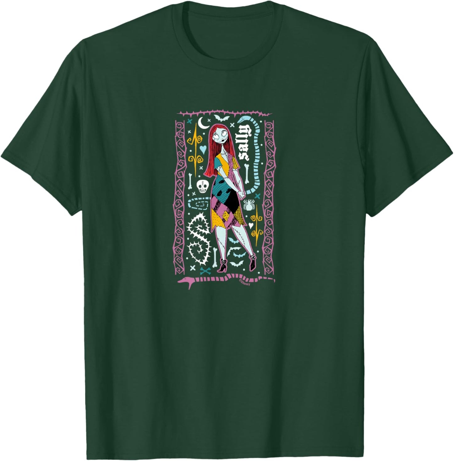 The Nightmare Before Christmas - Sally Character T-Shirt - T-Shirt | Forest