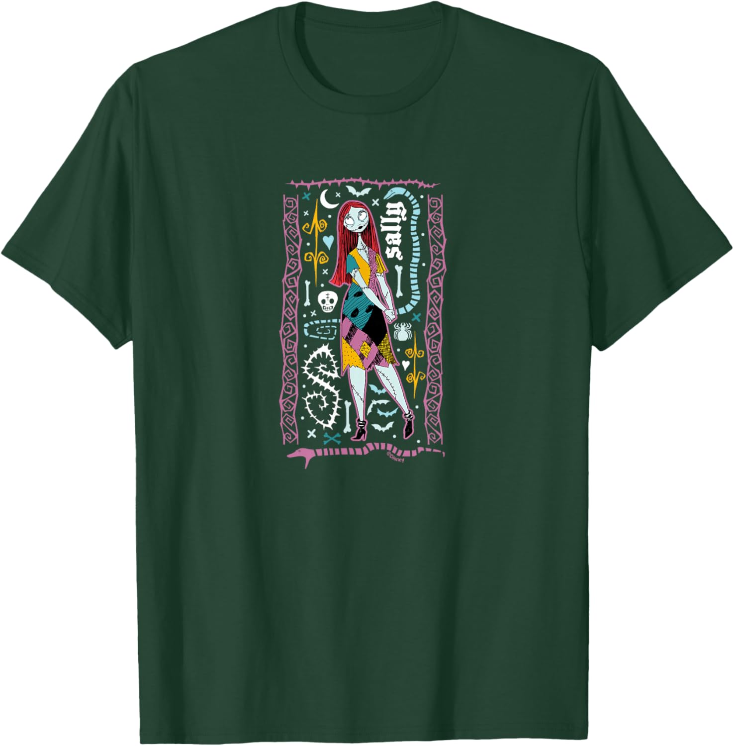 The Nightmare Before Christmas - Sally Character T-Shirt - T-Shirt | Forest