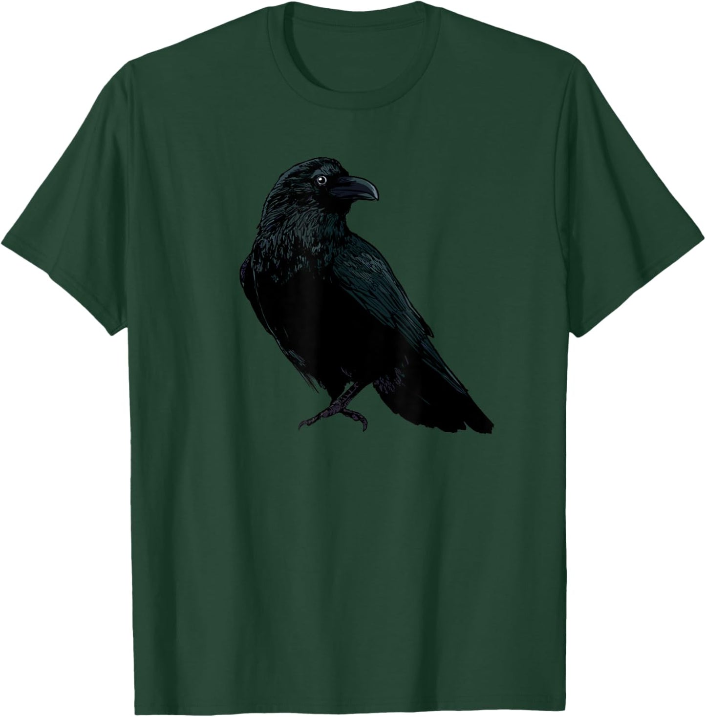 Raven Goth Raven novelty Raven T-Shirt - T-Shirt | Forest