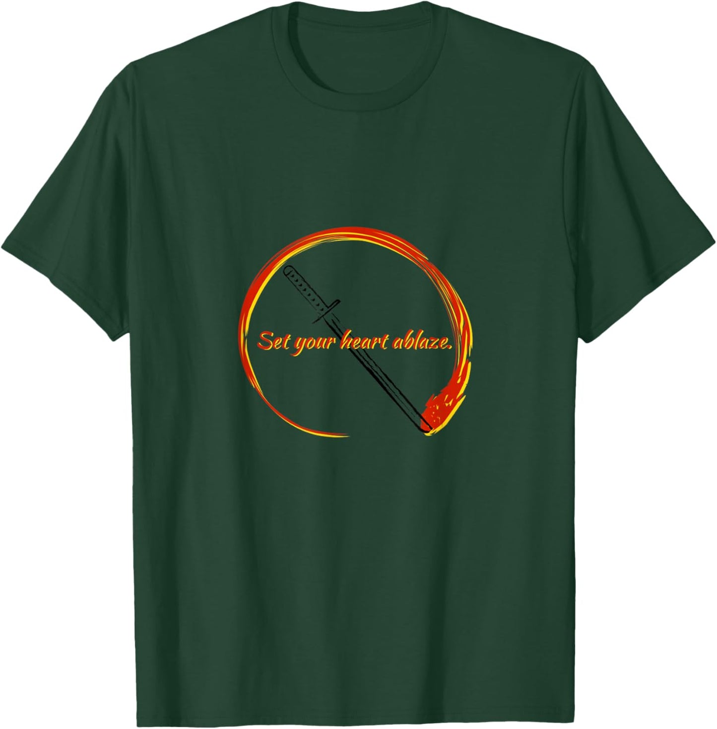 Set Your Heart Ablaze Mugen T-Shirt - T-Shirt | Forest