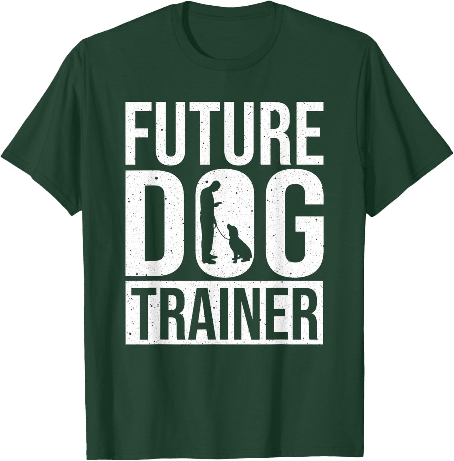 Cute Dog Trainer Design Women Dog Agility Training T-Shirt - T-Shirt | Forest