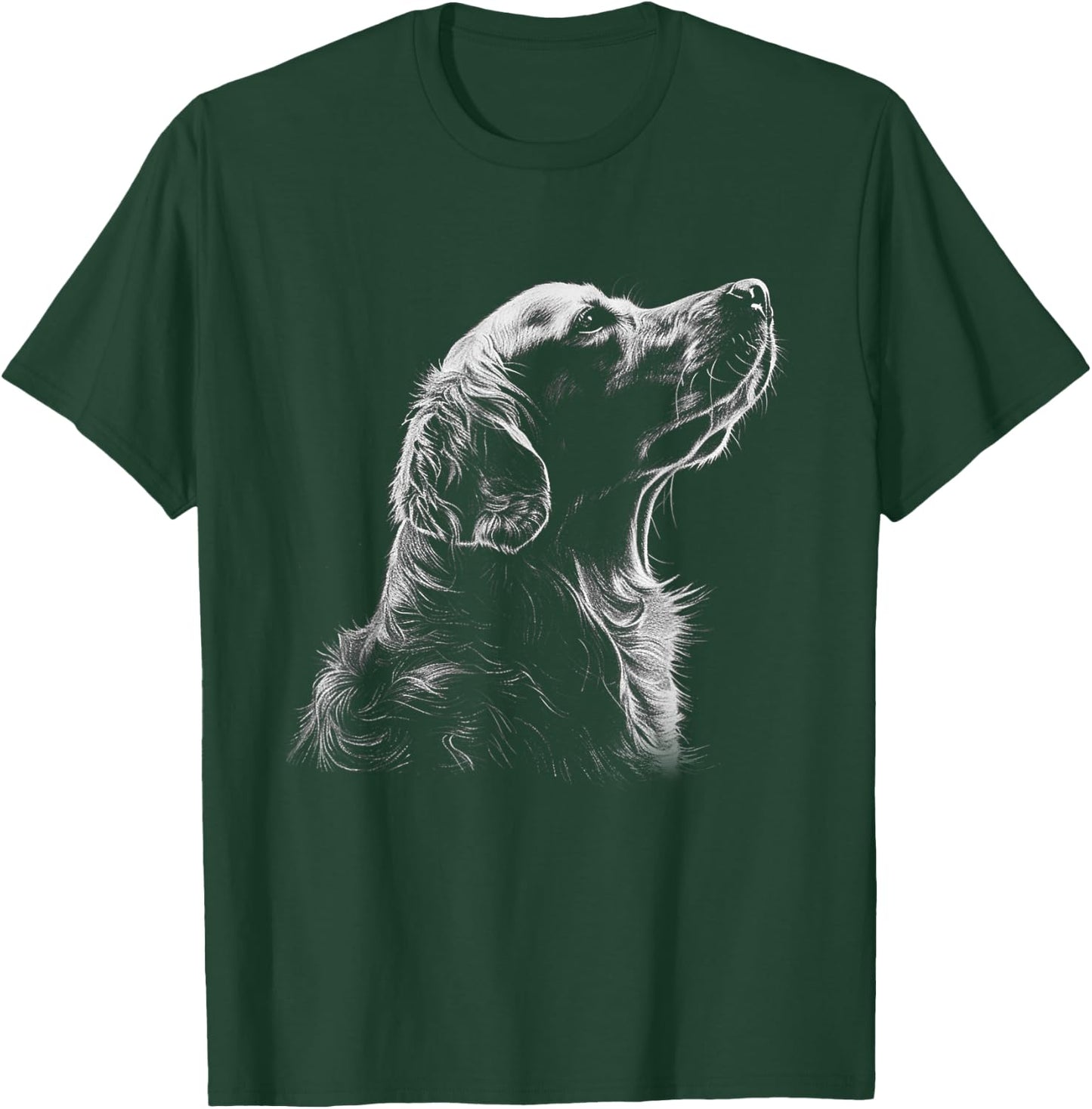 Lovely Golden Retrievers Dog Animal Adorable Puppy Outfits Men Women Kids T-Shirt - T-Shirt | Forest