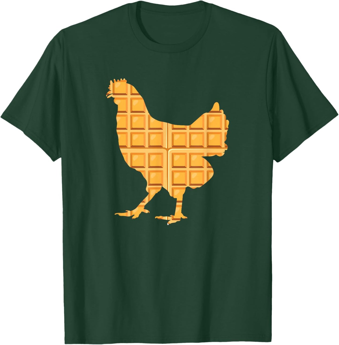 Chicken Waffles Chicken & Waffle Lover T-Shirt - T-Shirt | Forest
