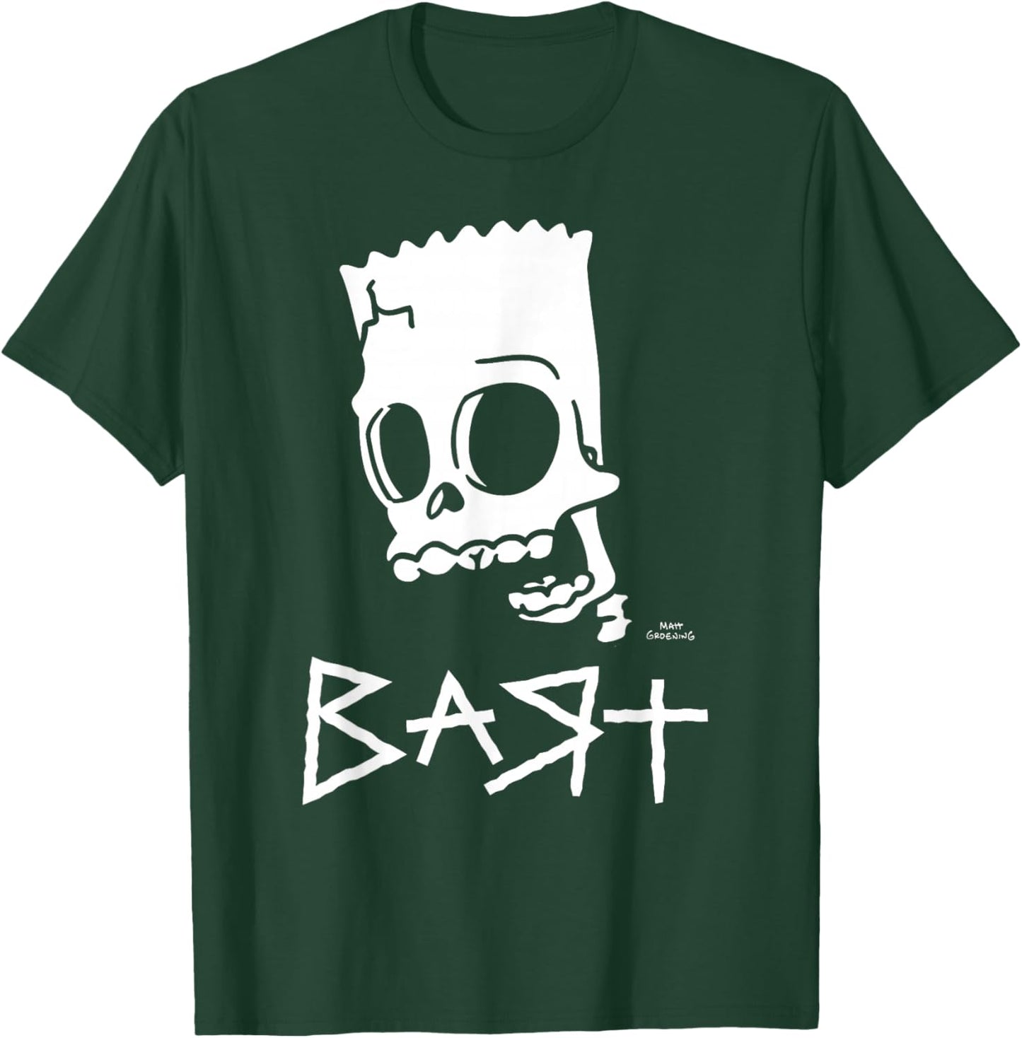 The Simpsons Bart Skeleton V2 T-Shirt - T-Shirt | Forest