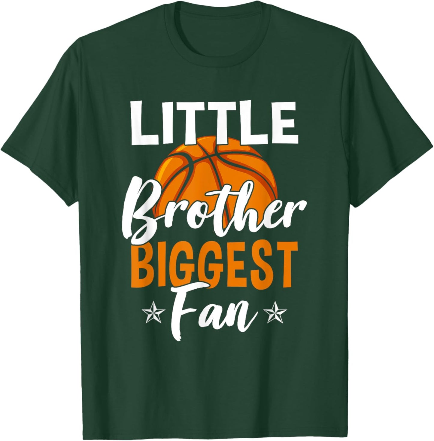 Basketball Brother Basketball Player Basketball Fan T-Shirt - T-Shirt | Forest