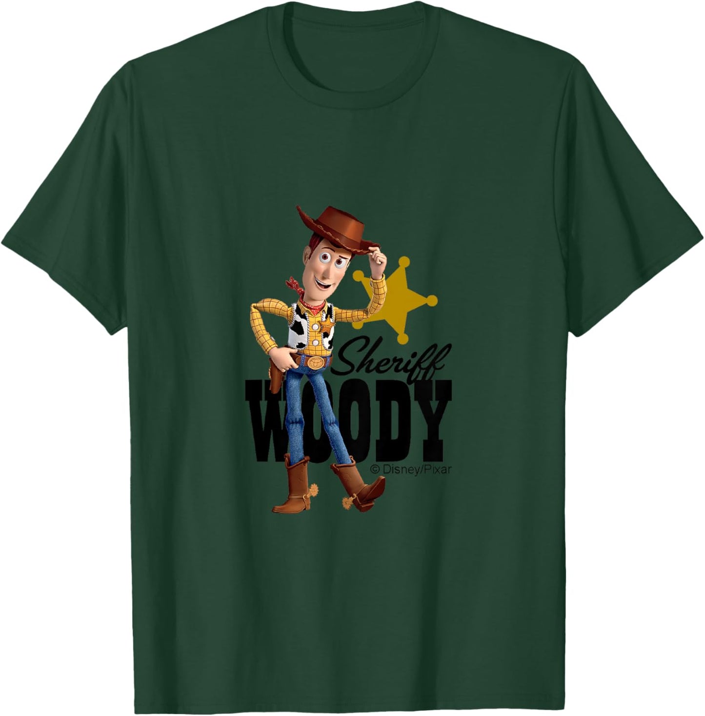 Kids Toy Story - Sheriff Woody T-Shirt - T-Shirt | Forest