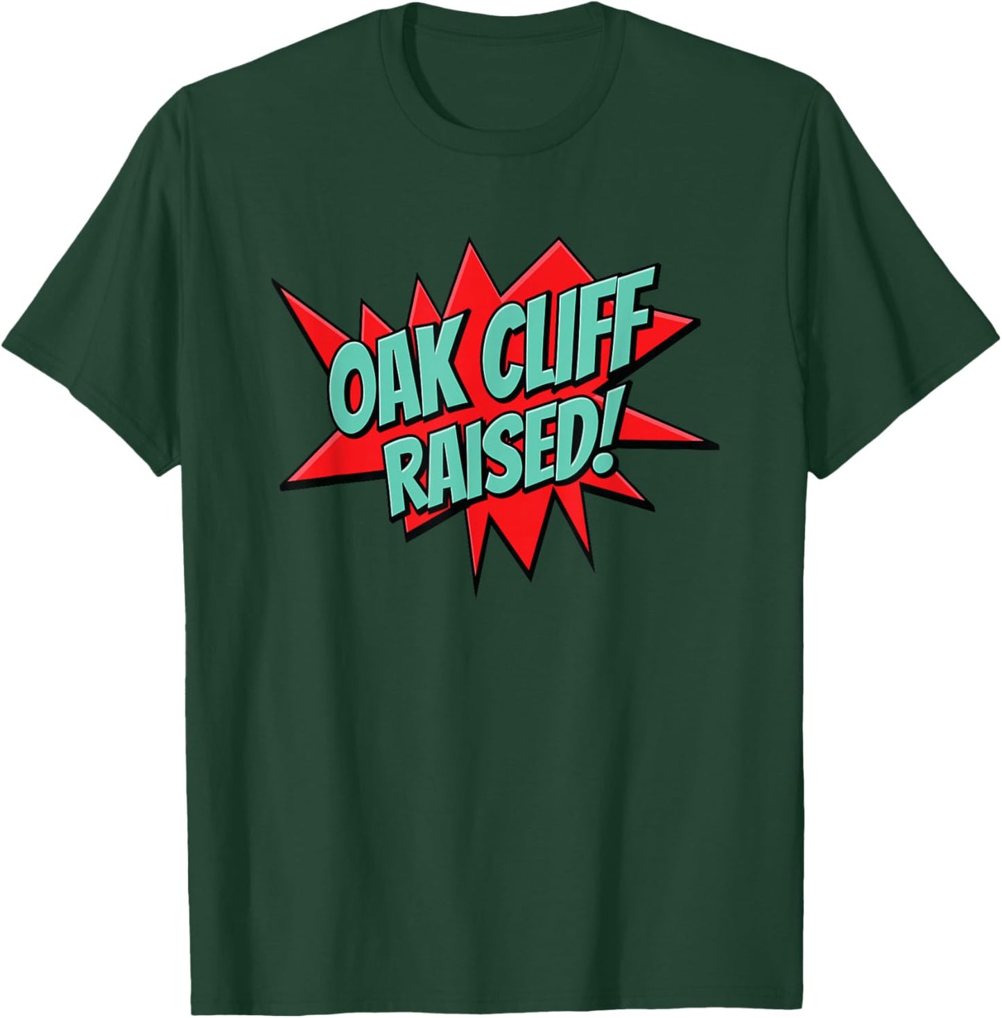 Oak Cliff Raised T-Shirt - T-Shirt | Forest