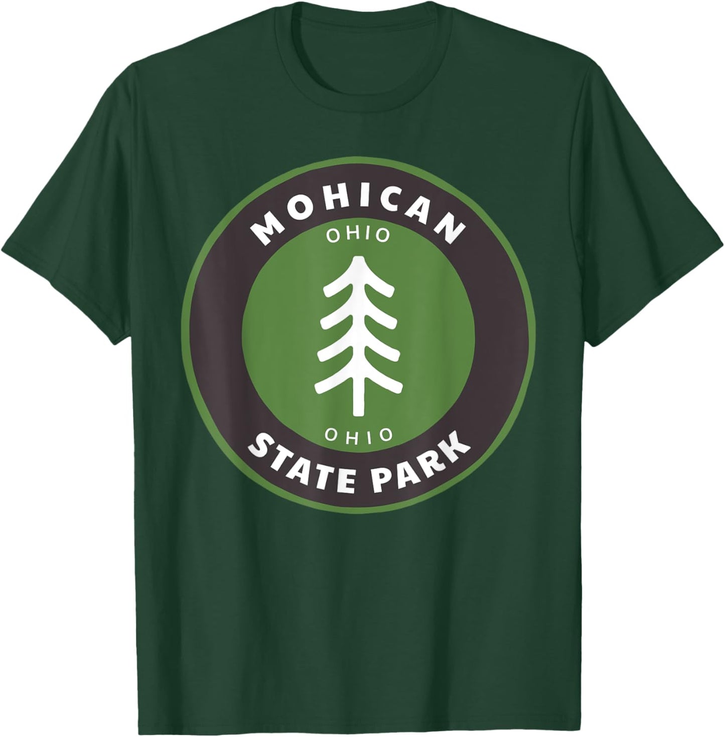 Mohican State Park Ohio OH Tree Outdoors Forest T-Shirt - T-Shirt | Forest