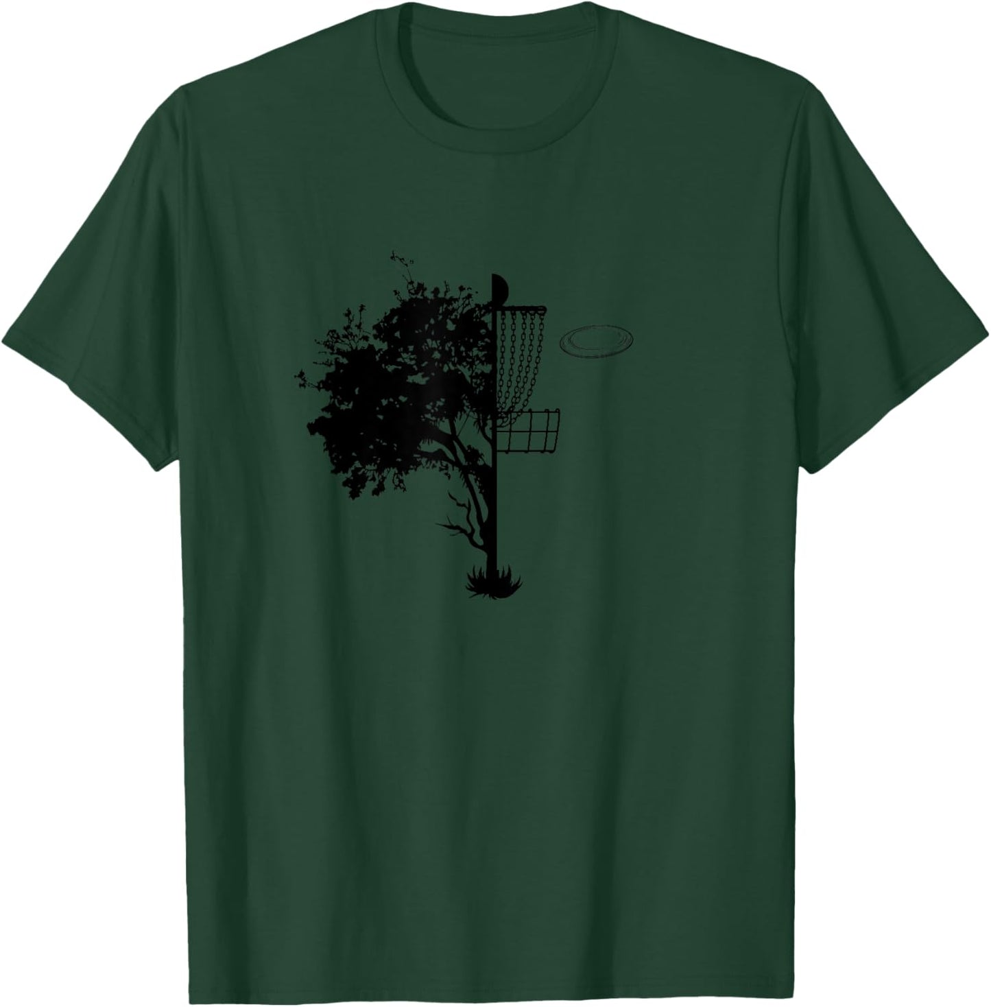 perfect Day for Disc Golf T-Shirt - T-Shirt | Forest