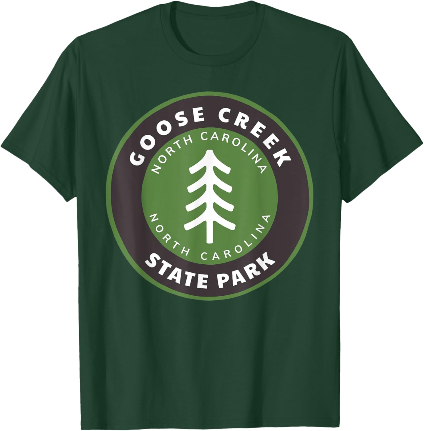 Goose Creek State Park North Carolina NC Vacation T-Shirt - T-Shirt | Forest