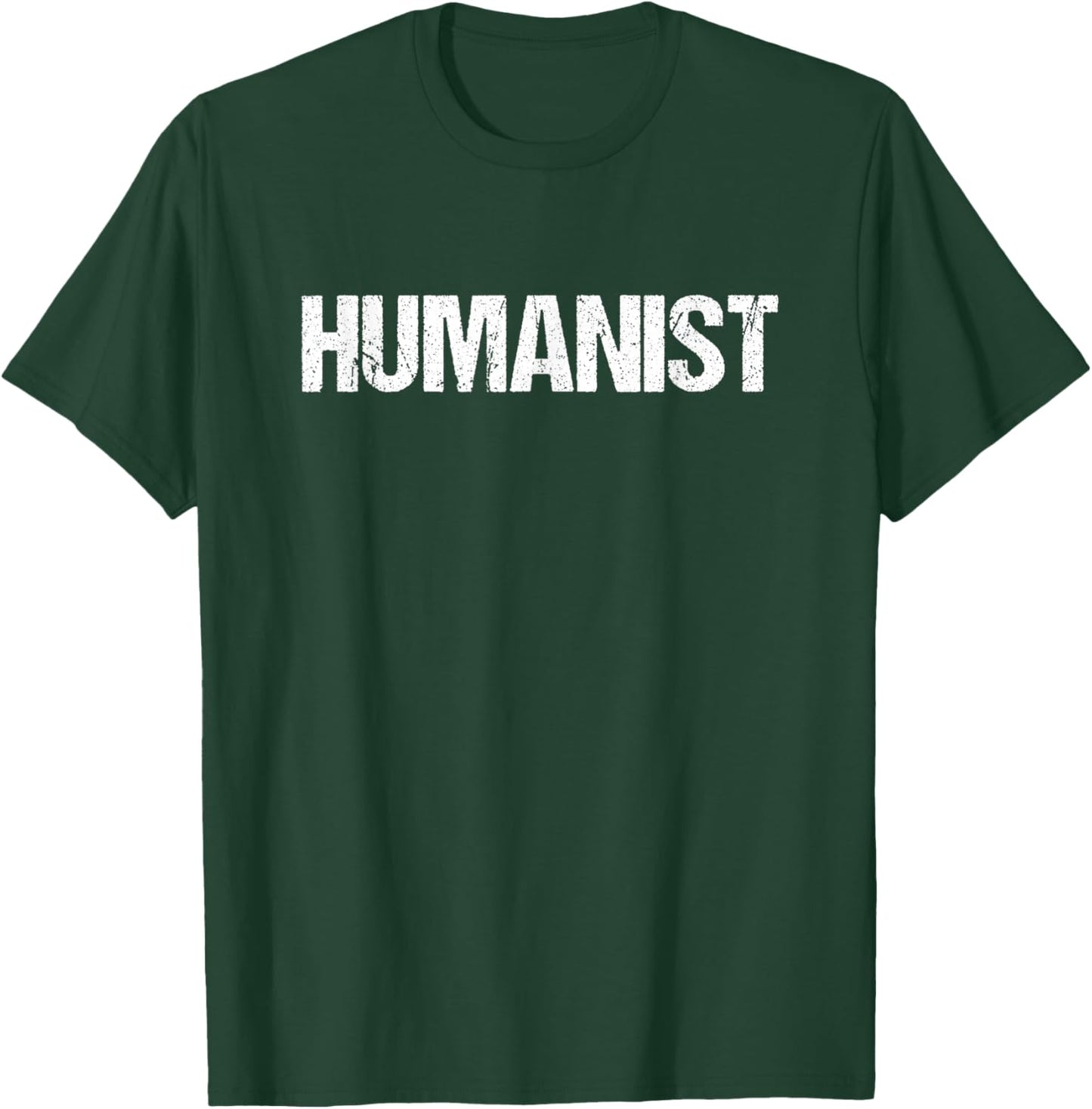 Humanist Simple Title T-Shirt - T-Shirt | Forest