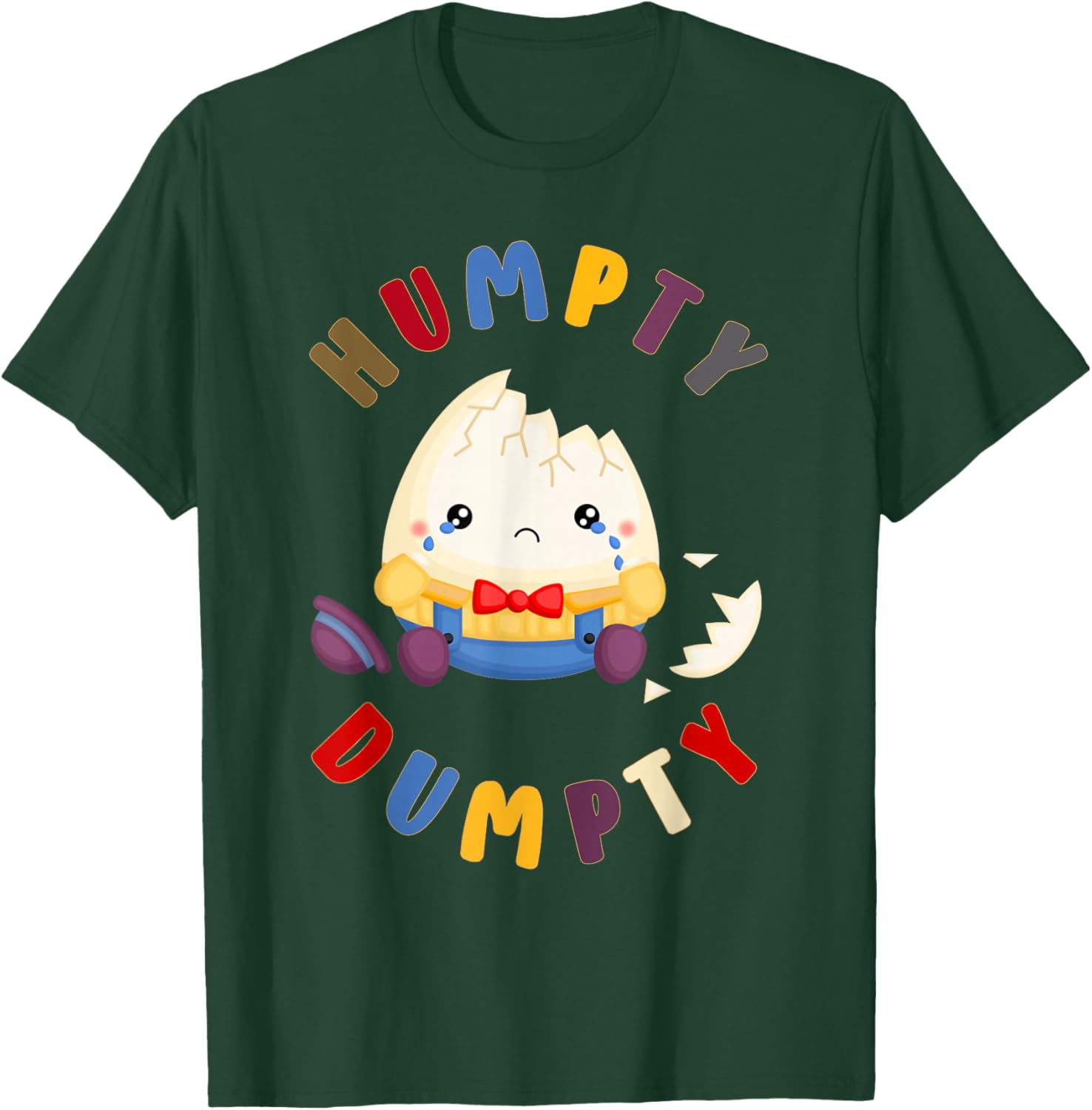 Nursery Rhymes for Kids or Humpty Dumpty Small T-Shirt - T-Shirt | Forest
