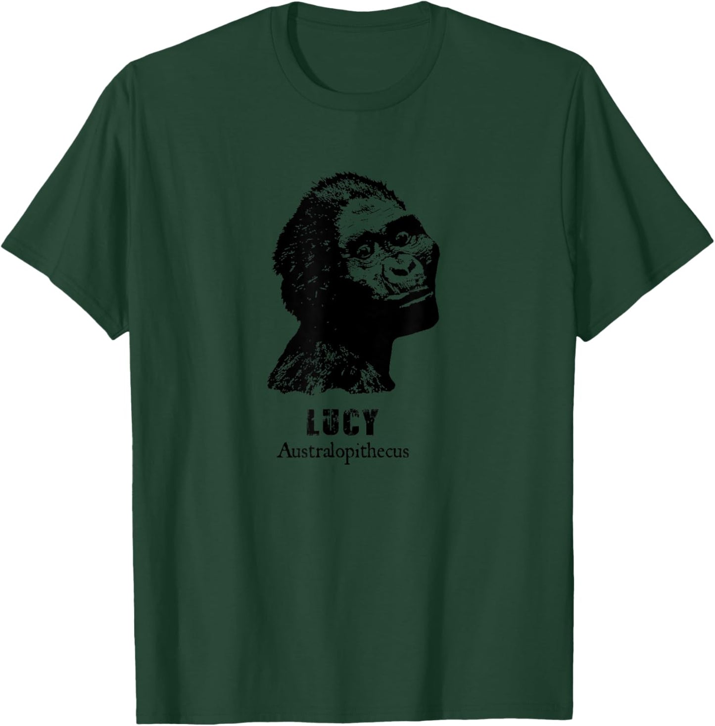 Lucy Australopithecus | Female Hominin Monkey | History | Che Style T-Shirt - T-Shirt | Forest