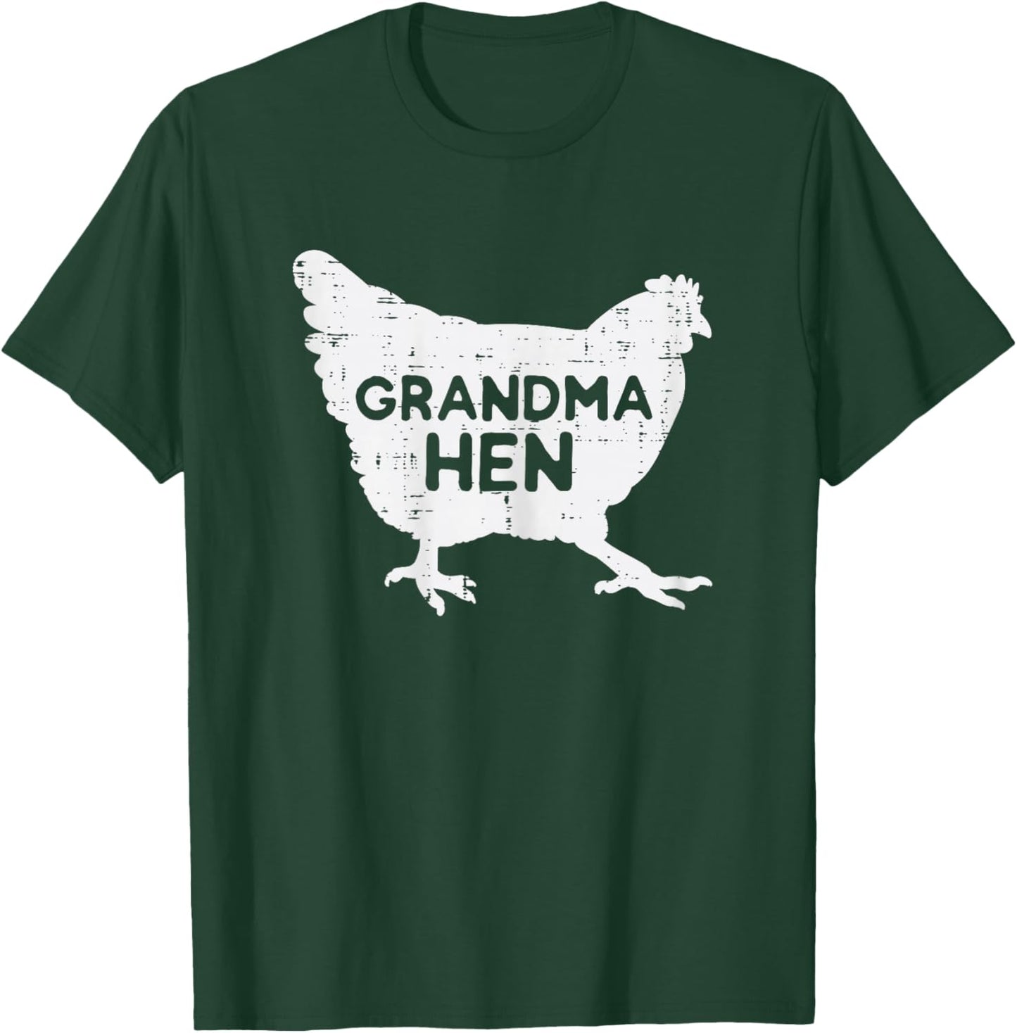 Grandma Hen Chicken Mothers Day Farm Farmer Nana Mimi Women T-Shirt - T-Shirt | Forest