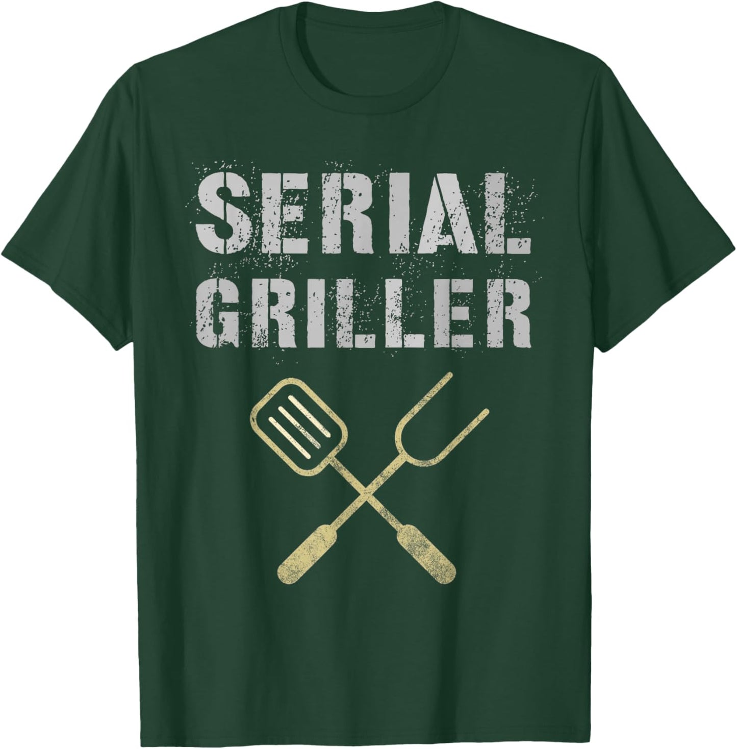 Funny BBQ BBQ Grill Patio Cooking T-Shirt - T-Shirt | Forest