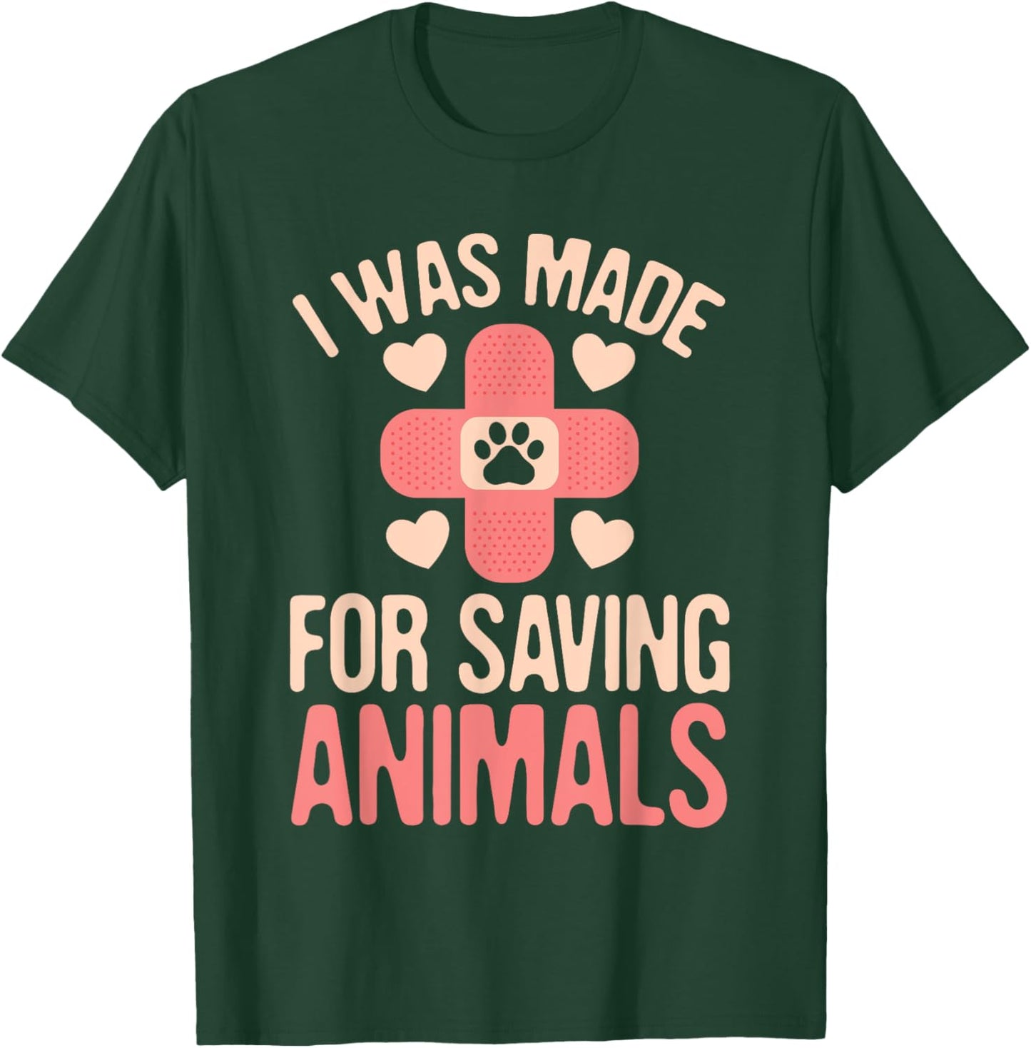 Future Veterinarian Doctor Animals Lover Veterinarians Cute T-Shirt - T-Shirt | Forest