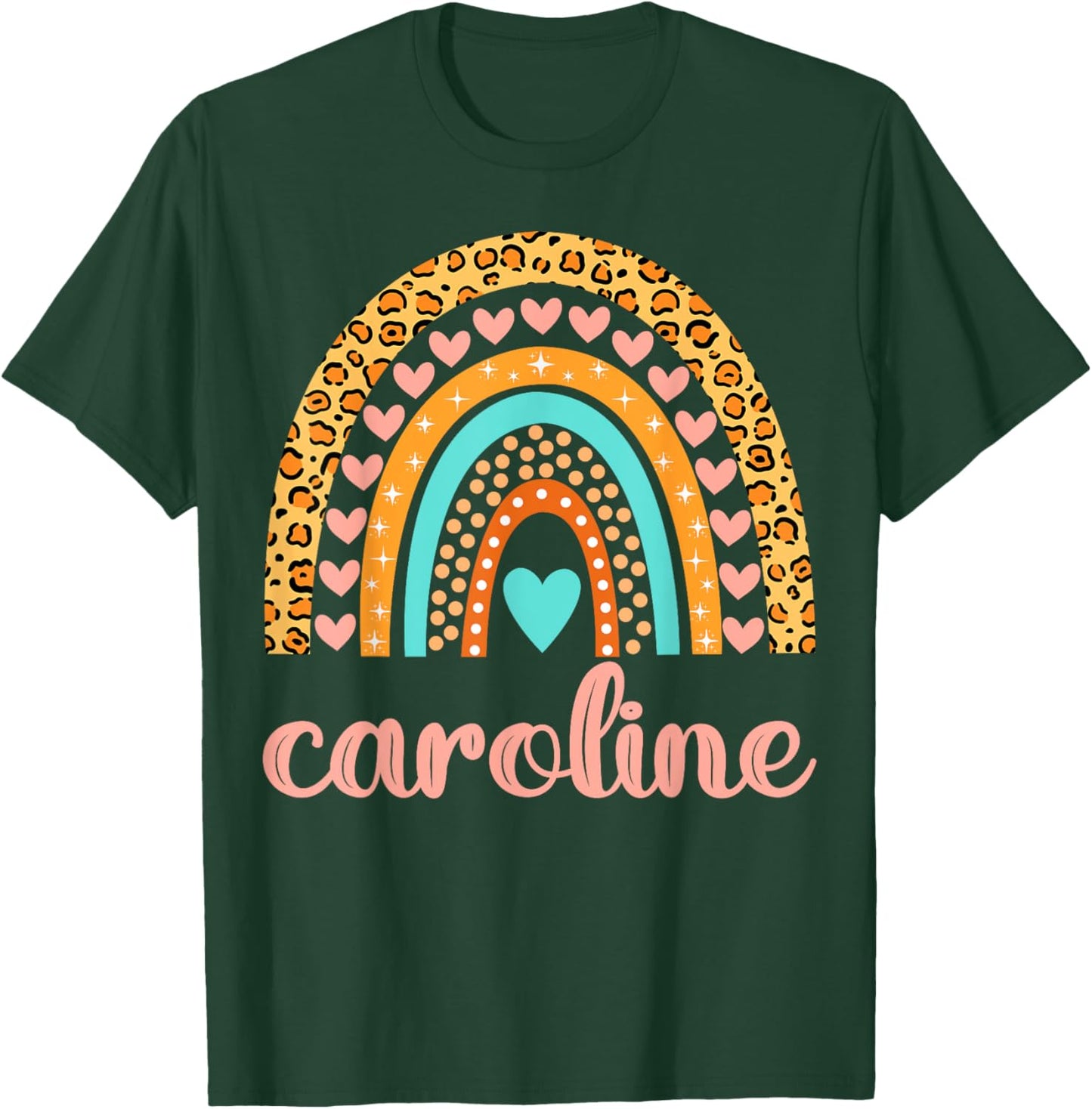 Caroline Caroline Name Birthday Shirt Gift T-Shirt - T-Shirt | Forest