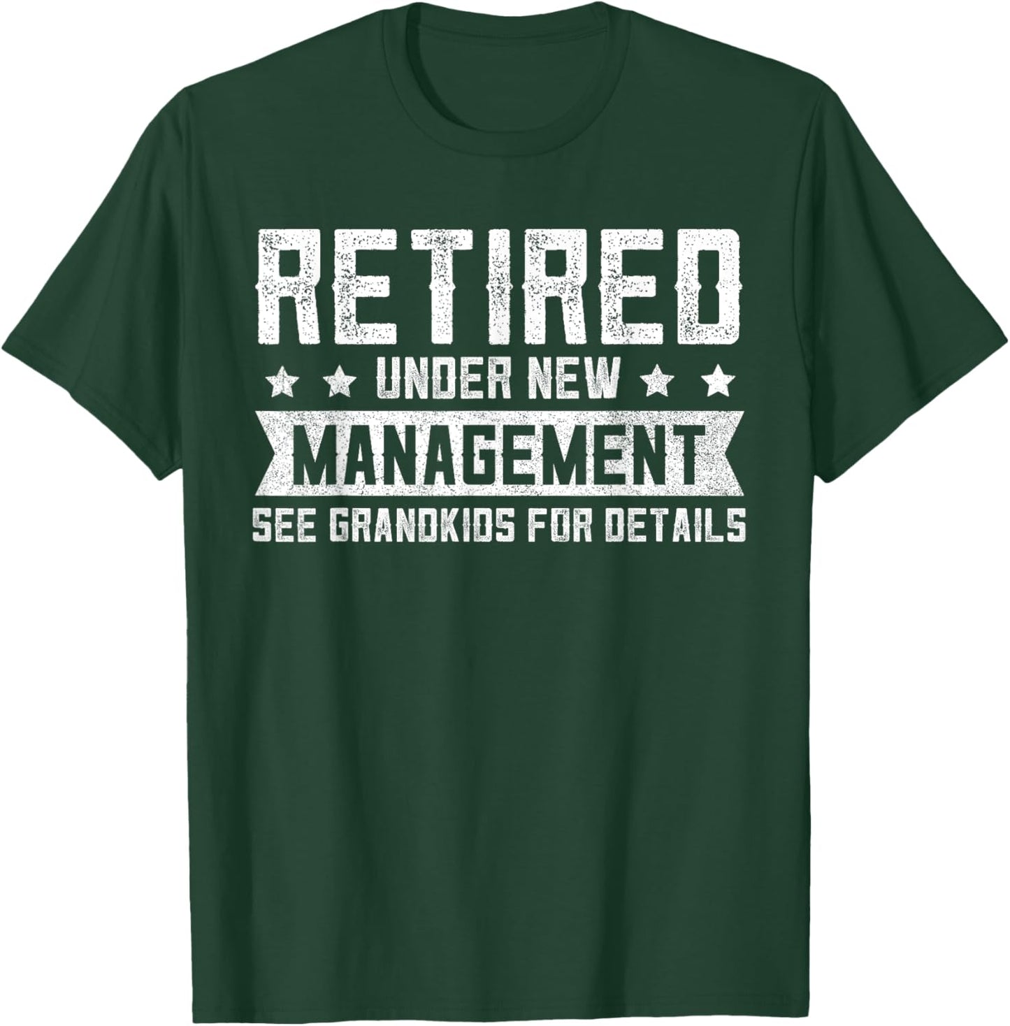 Retired Grandpa Shirts, Funny Fathers Day Retirement T-Shirt - T-Shirt | Forest
