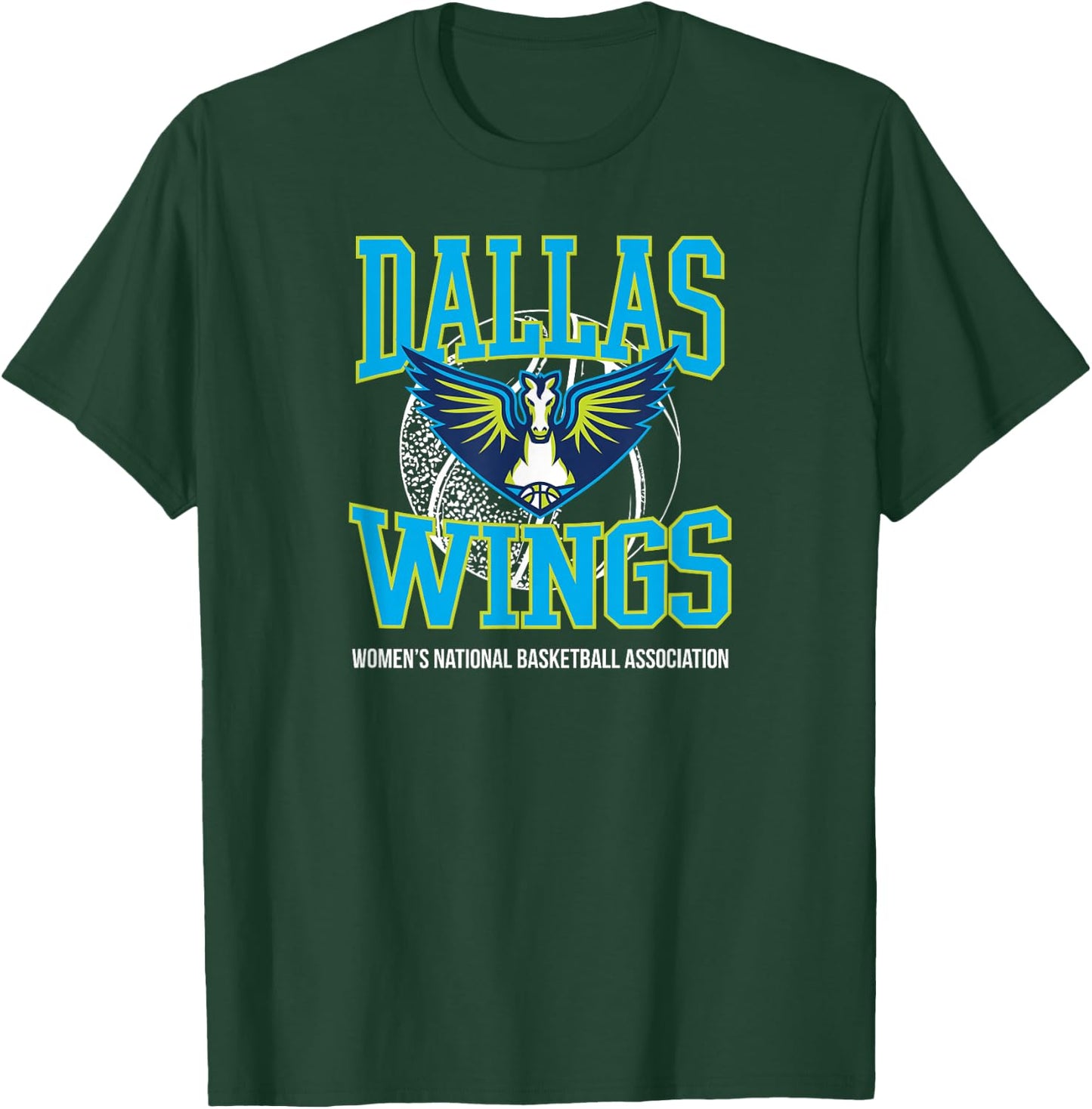 WNBA Dallas Wings Home Court Game Day T-Shirt - T-Shirt | Forest