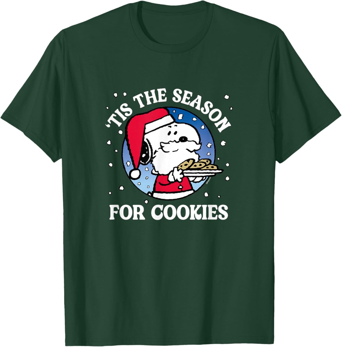 Peanuts - Tis The Season For Cookies T-Shirt - T-Shirt | Forest