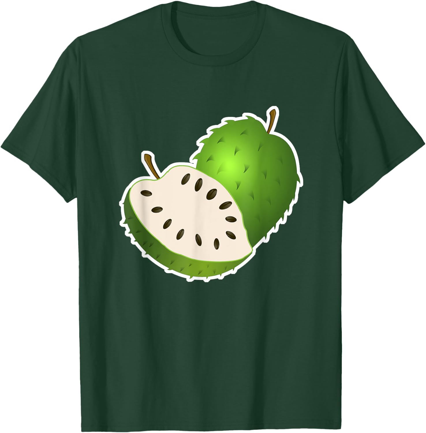 Soursop Guanabana Fruit Veggie T-Shirt - T-Shirt | Forest