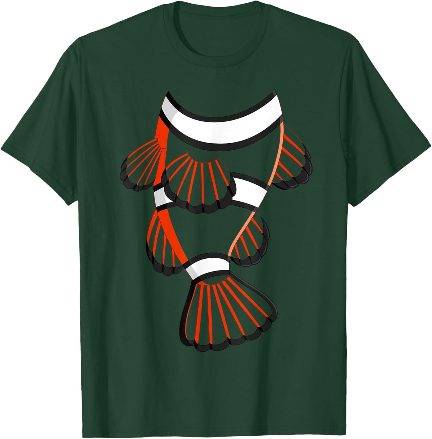 Clown Fish Animal Last Minute Halloween DIY Costume Funny T-Shirt - T-Shirt | Forest